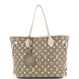 Louis Vuitton Neverfull NM Tote Spring in the City Monogram Empreinte Leather MM
