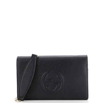 Gucci Soho Wallet on Chain (Outlet) Leather