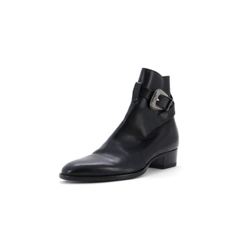 Saint Laurent Men's Wyatt Jodhpur Boots Leather