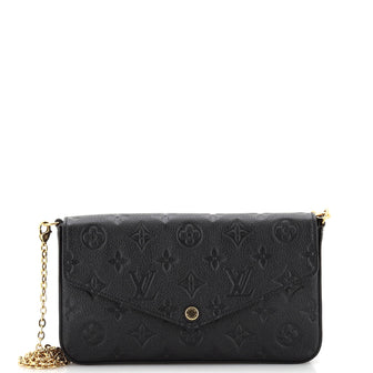 Louis Vuitton Felicie Pochette Monogram Empreinte Leather