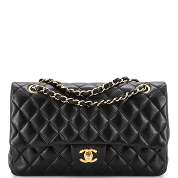 Chanel Classic Double Flap Bag Quilted Lambskin Medium