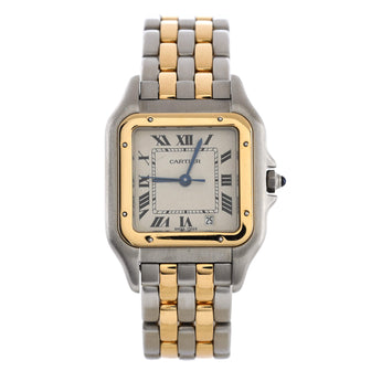 Cartier Panthere de Cartier Quartz Watch Stainless Steel and Yellow Gold 27