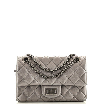 Chanel Reissue 2.55 Flap Bag Quilted Metallic Calfskin Mini