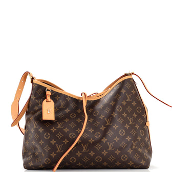 Louis Vuitton CarryAll Hobo Monogram Canvas MM