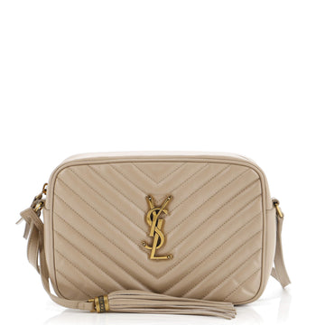 Saint Laurent Lou Camera Bag Matelasse Chevron Leather Small