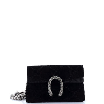 Gucci Dionysus Bag GG Velvet Super Mini