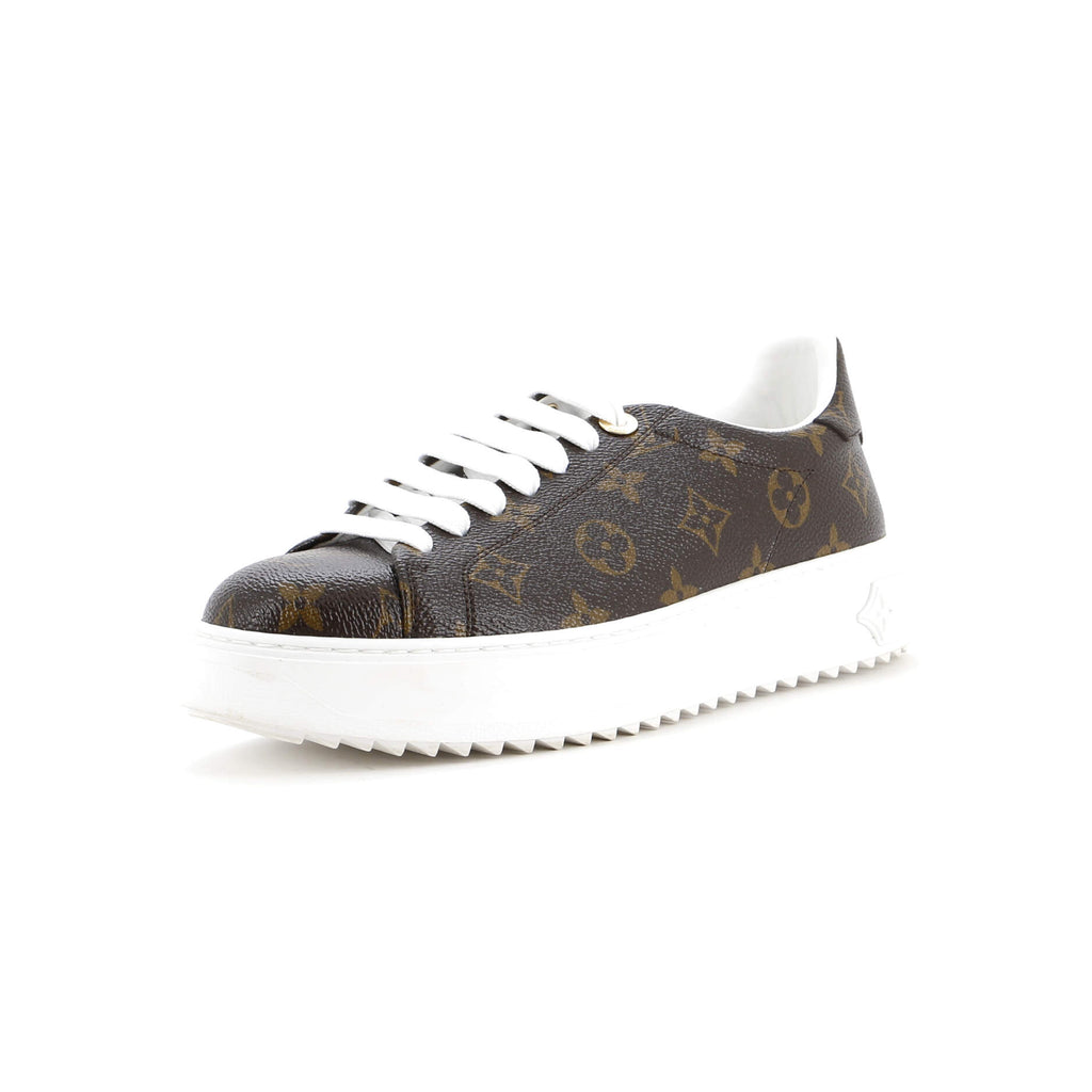 Louis Vuitton Women's Time Out Sneakers Monogram Canvas 284963
