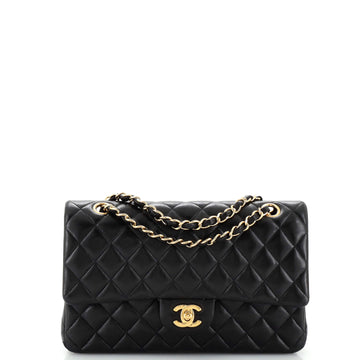 Chanel Classic Double Flap Bag Quilted Lambskin Medium