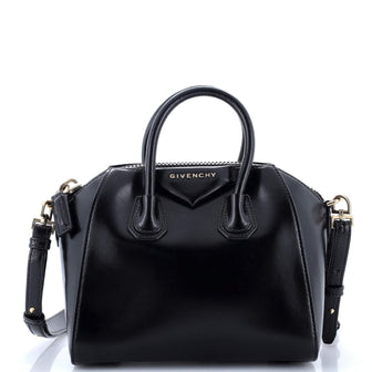 Givenchy Antigona Bag Glazed Leather Mini