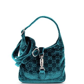 Gucci Jackie 1961 Hobo GG Velvet Small