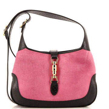 Gucci Jackie 1961 Hobo Calf Hair with Leather Small