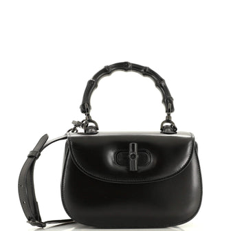 Gucci Bamboo 1947 Top Handle Bag Leather Small