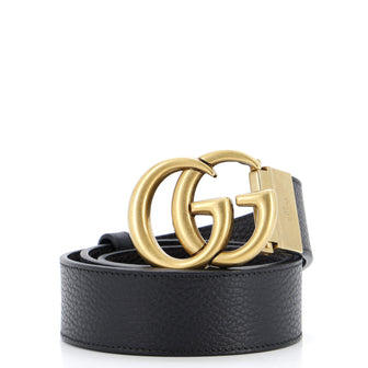 Gucci GG Marmont Reversible Belt Leather Wide
