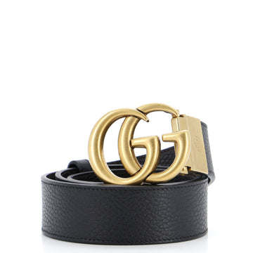 Gucci GG Marmont Reversible Belt Leather Wide