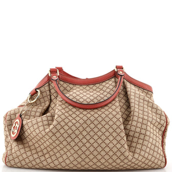 Gucci Sukey Tote Diamante Canvas Large