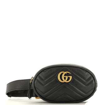 Gucci GG Marmont Belt Bag Matelasse Leather