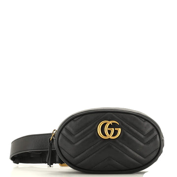Gucci GG Marmont Belt Bag Matelasse Leather
