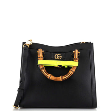 Gucci Diana NM Bamboo Handle Tote Leather Small