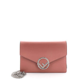 Fendi F is Fendi Envelope Wallet on Chain Leather