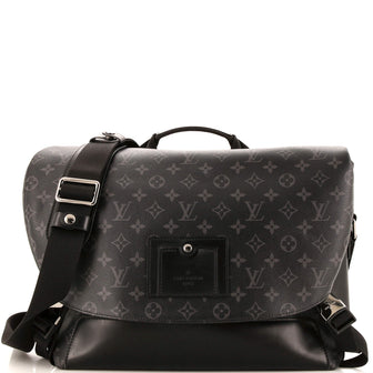 Louis Vuitton Voyager Messenger Bag Monogram Eclipse Canvas MM