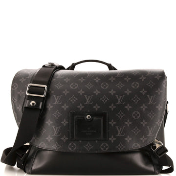 Louis Vuitton Voyager Messenger Bag Monogram Eclipse Canvas MM