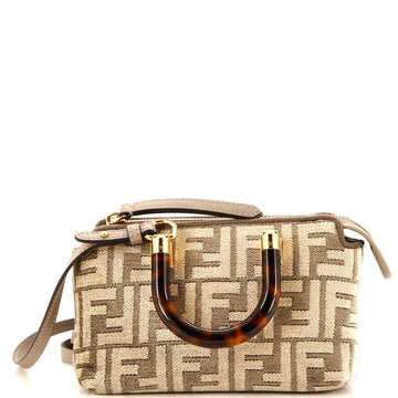 Fendi By The Way Top Handle Bag Zucca Tapestry Mini