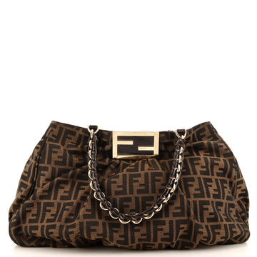 Fendi Mia Tote Zucca Canvas Large