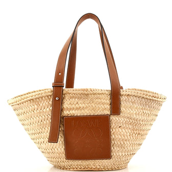 Loewe Basket Tote Raffia Medium