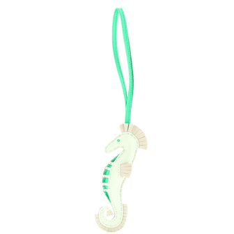 Hermes Seahorse Bag Charm Leather