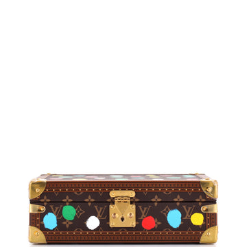 Louis Vuitton 8 Watch Case Yayoi Kusama Painted Dots Monogram Canvas