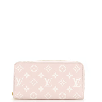 Louis Vuitton Zippy Wallet Spring in the City Monogram Empreinte Leather
