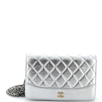 Chanel Gabrielle Wallet on Chain Quilted Aged Calfskin