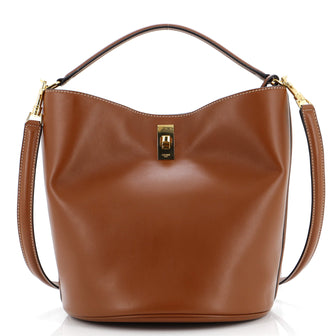 Celine Bucket 16 Bag Leather