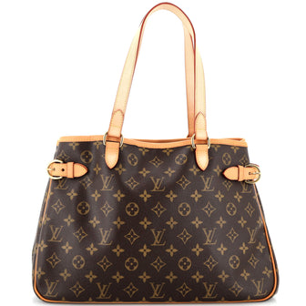 Louis Vuitton Batignolles Handbag Monogram Canvas Horizontal