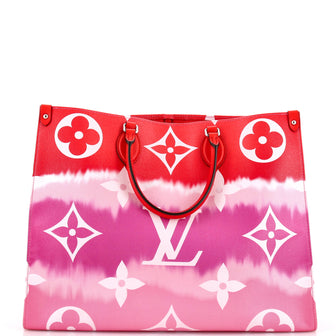 Louis Vuitton OnTheGo Tote Limited Edition Escale Monogram Giant