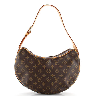 Louis Vuitton Croissant Handbag Monogram Canvas MM