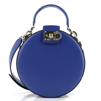 Salvatore Ferragamo Studio Round Bag Leather Mini