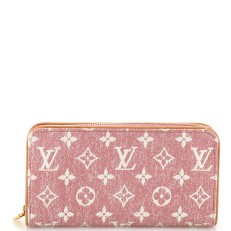 Louis Vuitton Zippy Wallet Monogram Jacquard Denim