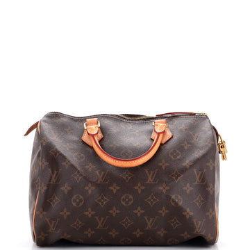 Louis Vuitton Speedy Handbag Monogram Canvas 30