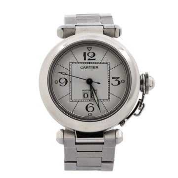Cartier Pasha C Big Date Automatic Watch Stainless Steel 35
