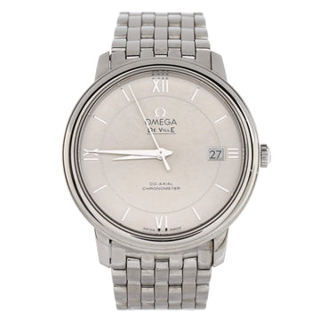 Omega De Ville Prestige Co-Axial Chronometer Automatic Watch Stainless Steel 37