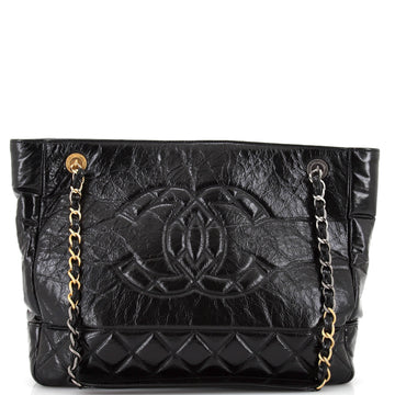 Chanel Paris-31 Rue Cambon Timeless CC Shopping Tote Quilted Shiny Aged Calfskin Medium