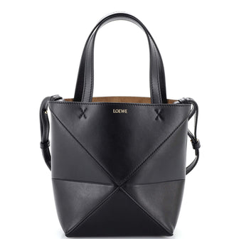 Loewe Puzzle Fold Tote Leather Mini