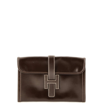 Hermes Jige Clutch Box Calf PM
