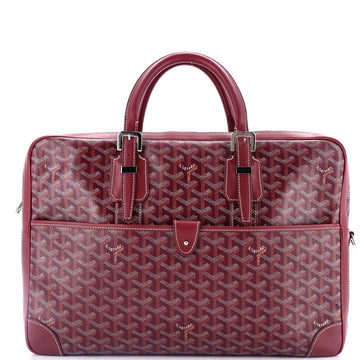 Goyard Ambassade Briefcase Coated Canvas MM