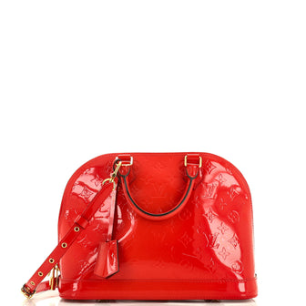 Louis Vuitton Alma Handbag Monogram Vernis PM