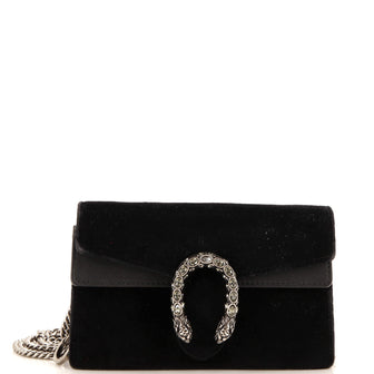 Gucci Dionysus Bag GG Velvet Super Mini
