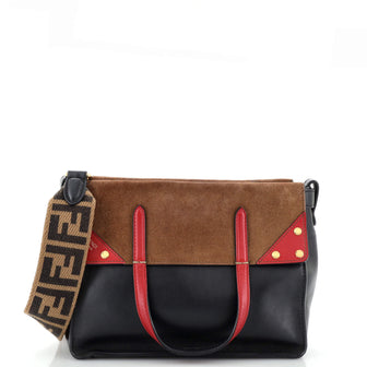 Fendi Flip Tote Leather Small