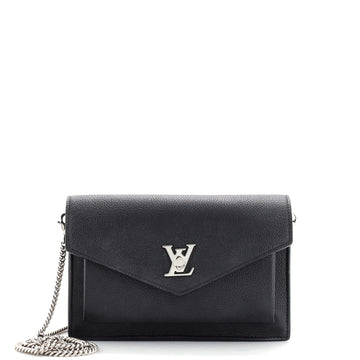 Louis Vuitton Mylockme Chain Pochette Leather