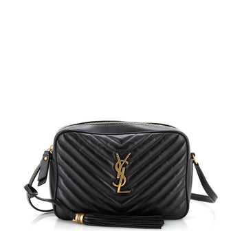 Saint Laurent Lou Camera Bag Matelasse Chevron Leather Small